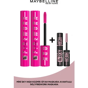 Maybelline New York 2'li Maybelline New York Lash Sensational Firework Maskara + Sky High Cosmic Mini Maskara