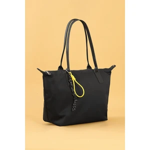 POLOGRAND London Orijinal Geniş Hacimli Su Geçirmez Paraşüt Kumaş Shopper Yeni Sezon Büyük Boy Omuz ve Kol Çantası