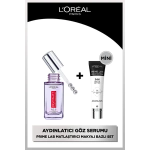 L'oréal Paris Revitalift Filler Aydınlatıcı Göz Serumu 20ml + Prime Lab Matte Mini