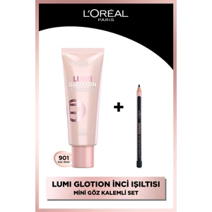 L'oréal Paris Glotion All-In-One Doğal Işıltı 901 - Fair Glow 40 ml + Paradise Le Khol Mini Göz Kalemi