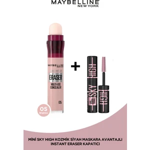 Maybelline New York Instant Anti Age Eraser Kapatıcı- 05 Brighten + Sky High Cosmic Mini Maskara