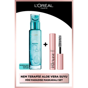 L'oréal Paris Nem Terapisi Aloe Vera Suyu Normalden Kuruya Ciltler + Paradise Mini Maskara