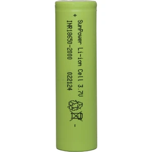 Li-Ion 18650 3.7V 2000 Mah Şarjlı Pil