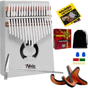 KLX55PAK Gerçek Ağaç Kalimba 17 Tuşlu Full Set