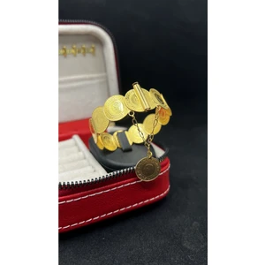 Kuyumcu Nurettin 23.50 Gr (Gram) 13 Çeyrekli Kelepçe 22 Ayar Altın