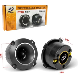 Tweeter 7.5cm 200W 2 Adet PRO-T27