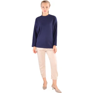 4359A Bisiklet Yaka Bluz Laci