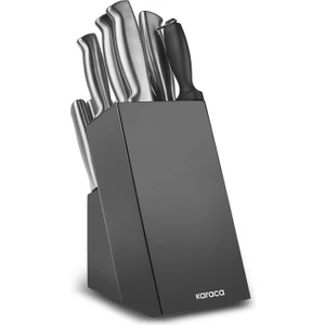 Procut Inox Satırlı Standlı 13 Parça Bıçak Seti