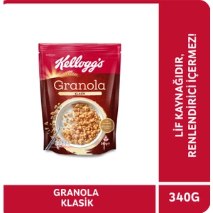 Granola Klasik 340 G; %56 Yulaf EzmesiLif Kaynağı Kahvaltılık Gevrek