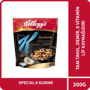 Special K Bitter Çikolatalı & Hindistan Cevizi Dilimli 300 Gr; %46 Yulaf içerir; Lif Kaynağı