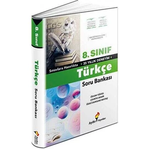 Aydın Yayınları   8. Sınıf Türkçe Soru Bankası