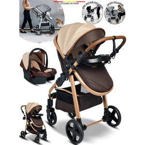 950 Tayla 6 In 1 Mama Tablalı Çift Yönlü Travel Sistem Bebek Arabası