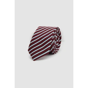 D'S Damat Bordo Desenli 5,5 cm Kravat