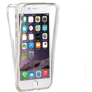 Piyasasepeti Apple İphone 7 Plus Çift Taraflı Silikon Kılıf Şeffaf