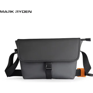 Mark Ryden MR609 Hafif ve Şık Küçük 11" IPad Uyumlu Omuz Çantası - Gri (Yurt Dışından)