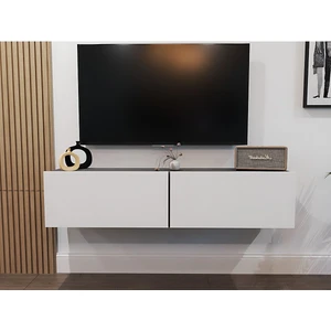 Albero Home Albero Perna Duvara Monte Tv Ünitesi 150  cm  Antrasit-Beyaz