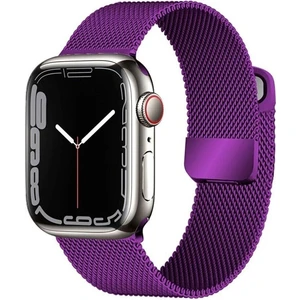 Apple Watch 5/6/7/8/se 38MM 40MM 41MM Watch 10 42MM Uyumlu Metal Hasır Kordon