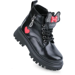 Kaptan Junior Kız Çocuk Botu Kar Botu Postal Bot Kürklü Bot  Pvtk 550