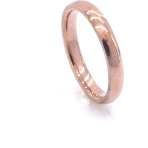 Çelik Alyans Yüzük Rose YZK-218