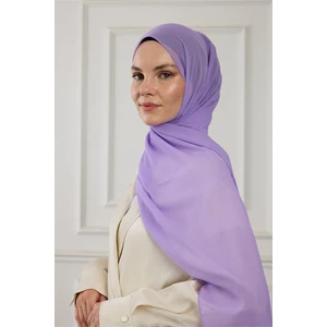 PURE SCARFS Şifon Leylak Şal