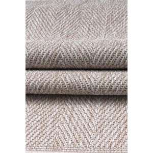 Melaris Halı Berena Naturel Jüt Halı Örme Kilim Sisal Hasır Halı Mutfak Balkon Halısı