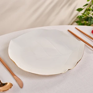 x Müge Anlı Servis Tabağı Gold 27 cm