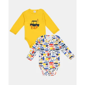 Luggi Baby 2li Uzun Kol Erkek Bebek Body 3 Ay - 3 Yaş