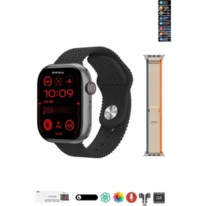 HK10 Pro Max Galeri/chatgpt/ses Kayıt/2gb Depolama Destekli Gen 5 Amoled Watch 10 Akıllı Saat