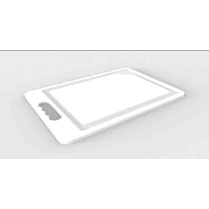 Ness Global Polyemid Aşınmaz Kesme Tahtası Beyaz Plastik 22X32 cm