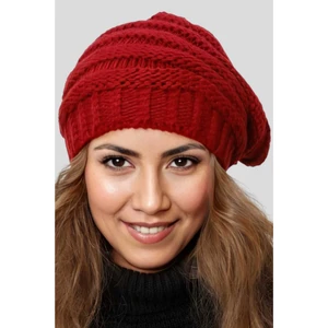 Kadın Kışlık Boyunluk Özellikli Triko Örgü Bere