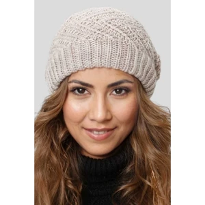 Kadın Yumuşak Dokulu Astarlı Triko Örgü Bere