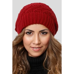 Kadın Yumuşak Dokulu Astarlı Triko Örgü Bere