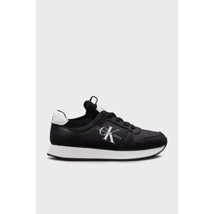 Calvin Klein  Deri Logolu Sneaker Ayakkabı YW0YW016160GM Bayan Ayakkabı YW0YW01616 0gm