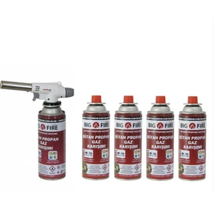 kılıçaslan camp Power Torch Çakmaklı Pürmüz 5 Adet Kartuşlu