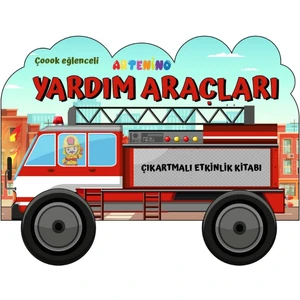 Taşıtlar Serisi / Yardım Araçları Çıkartmalı Etkinlik Kitabı