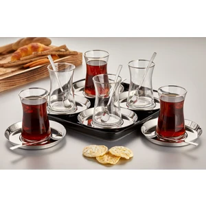 12 Parça Mess Sade Çay Seti