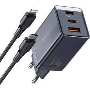 CH-1544 67W Gan5 Pro Typec USB Girişli Şarj Cihazı-Typec Lightning Kablo