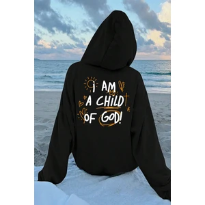 Uygun Tarz Sırt Baskılı Oversize Sweatshirt