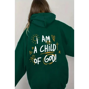 Uygun Tarz Sırt Baskılı Oversize Sweatshirt