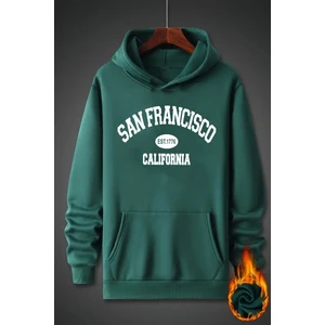 Uygun Tarz San Francisco Baskılı Oversize Sweatshirt
