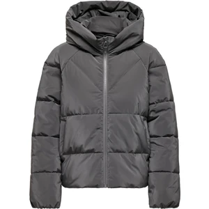 Onlece Puffer Jacket Cs Otw Koyu GRİ15318451