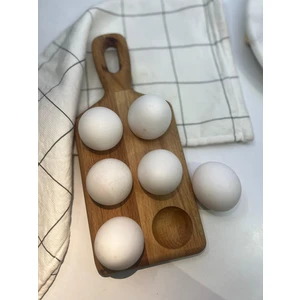 Hbs Art Design Ahşap 6’lı Yumurtalık Saplı Kayın Ağacı