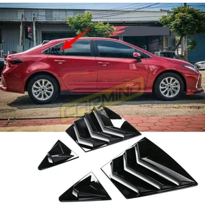 Toyota Corolla Kelebek Cam Vizörü Piano Black 2019-2021
