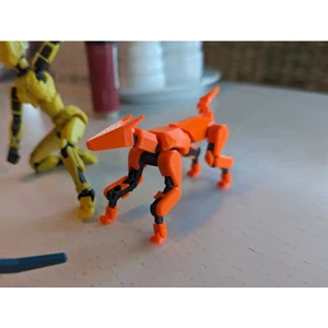 Dummy Robot Köpek: Hareketli Mini Figür