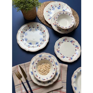 Pamela Fulya 24 Parça 6 Kişilik Yemek Seti