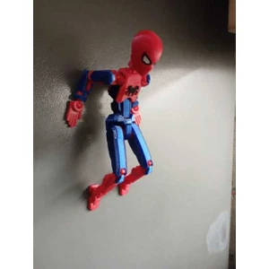 Dummy Spiderman: Hareketli Mini Figür