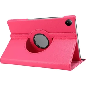 Xiaomi Redmi Pad Se 8.7 Uyumlu Kapak 360 Dönenbilen Deri Görünümlü Kapaklı Kılıf