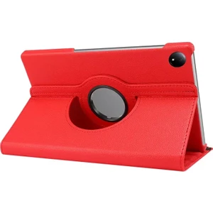 Xiaomi Redmi Pad Se 8.7 Uyumlu Kapak 360 Dönenbilen Deri Görünümlü Kapaklı Kılıf