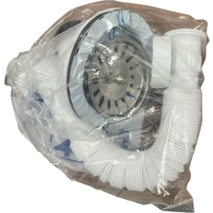 Lavabo Sifonu Büyük Kafalı Çöp Mak