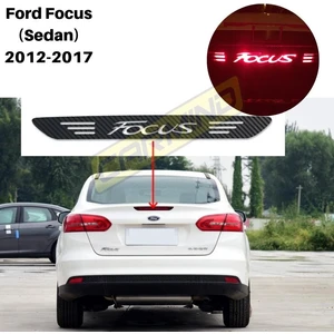 Ford Focus Sedan Karbon Arka Fren Stop Lambası Sticker 2012-2017